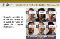Dan 50 años de cárcel a secuestradores de agente ministerial en el Mercado Morelos