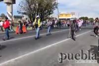 VIDEO: Locatarios de Central de Abasto cierran por cuatro horas vía a Santa Ana y autopista a México