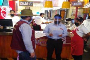 Gobierno de San Pedro Cholula notifica mayor rigor para la venta de alimentos