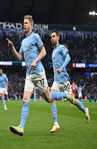Manchester City golea 4-1 al Arsenal en la liga inglesa