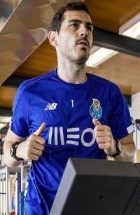 Iker Casillas regresó a los entrenamientos con el Porto