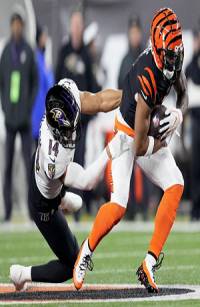 NFL: Cincinnati derrota a Baltimore y avanzan a Serie Divisional