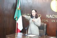 Verónica Sandoval, encargada de la presidencia del INE Puebla