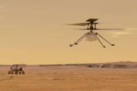 Helicóptero Ingenuity vuela sobre Marte