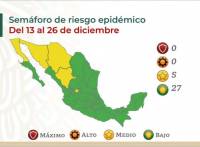 Puebla seguirá en verde de semáforo COVID hasta el 26 de diciembre