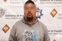 SSP Puebla asegura a vendedor de droga, cómplice de 