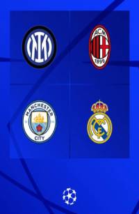 Champions League: Madrid-City y Milan-Inter, por el pase a la final