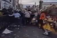 VIDEO: Muere menor baleado en el carnaval de Huejotzingo