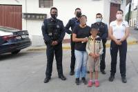 Policías municipales localizan a menor extraviado en Puebla