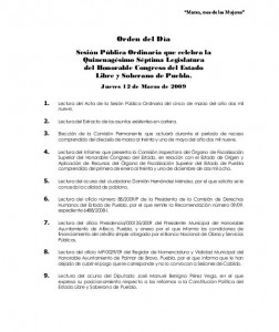 orden