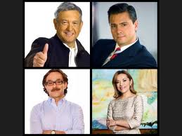 EPN sigue en la punta; se acorta diferencia entre JVM y AMLO
