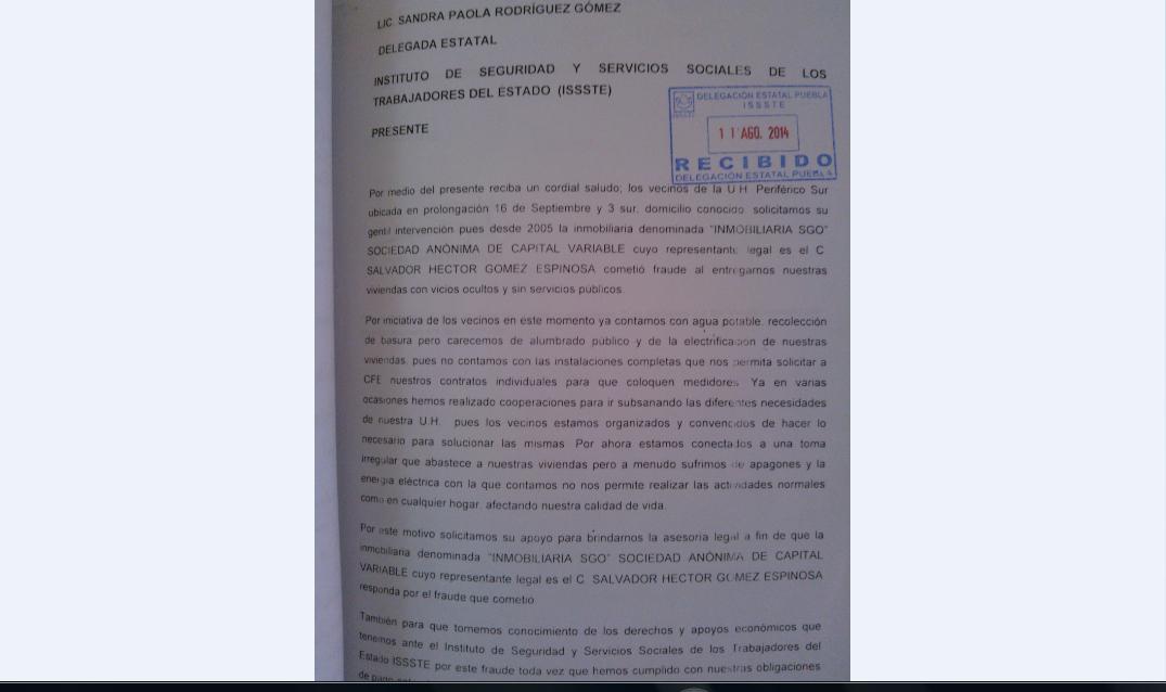 ISSSTE: FRAUDE E INDOLENCIA