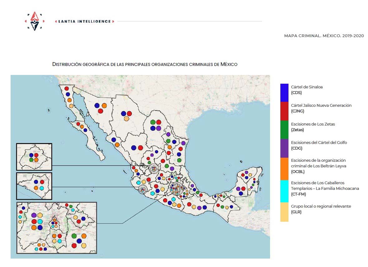 PUEBLA, EN EL MAPA DE LAS ORGANIZACIONES CRIMINALES