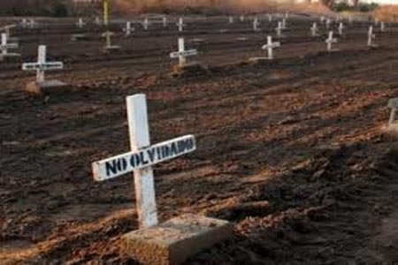 Holtville, cementerio dedicado al inmigrante desconocido