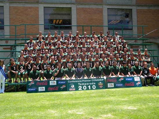 UDLAP presentó equipo de futbol americano para la temporada 2010 de la Liga Premier de la CONADEIP