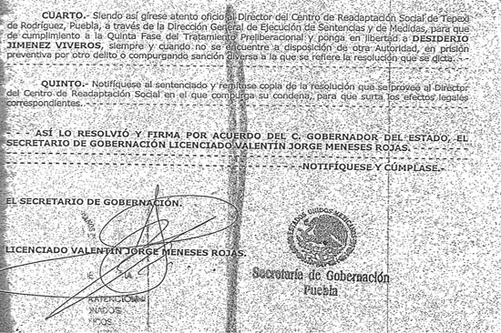 Secretario de Gobernación de Marín firmó preliberaciones de un secuestrador, un violador y un homicida