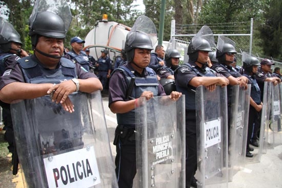 Sólo 17% de policías municipales de Puebla han hecho pruebas de confianza