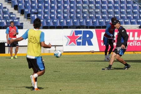 La Franja, Juan Carlos Osorio dirigió su primer entrenamiento