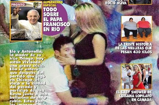 Messi, infiel a su esposa en Las Vegas