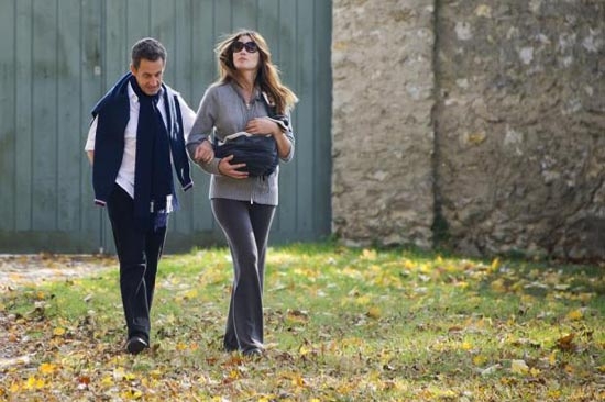 Primera foto de la Familia Sarkozy