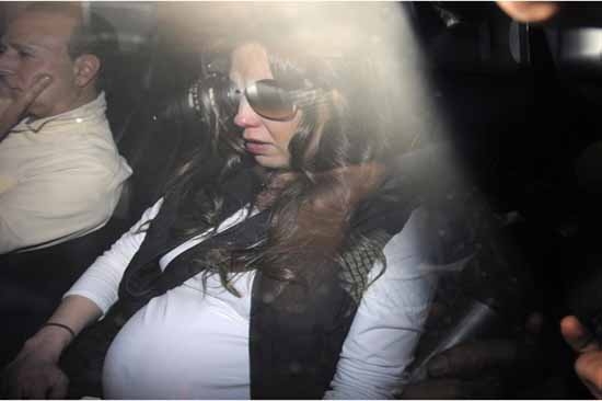 Thalía se despide de su madre