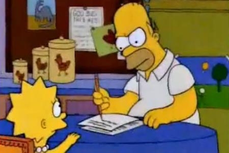 Peña Nieto comparado con Homero Simpson