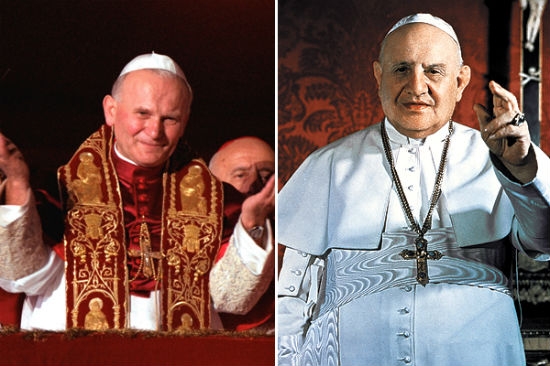 Juan Pablo II y Juan XXIII serán declarados santos
