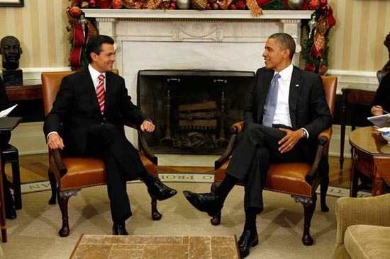 Barack Obama asegura a Peña Nieto que será un honor trabajar juntos