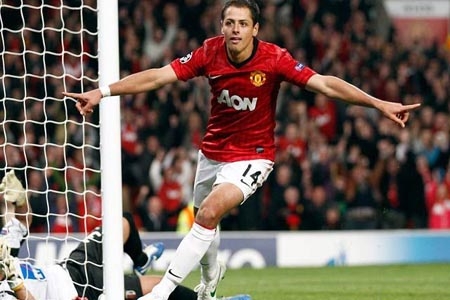 Chicharito anotó y dio victoria al Manchester United