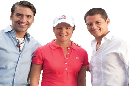 Alejandro Fernández, Chicharito y Lorena Ochoa promueven Jalisco