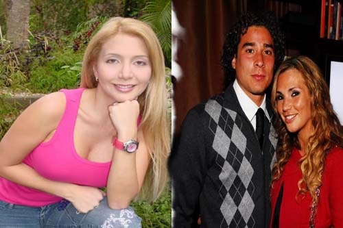 Memo Ochoa cuernea a su novia