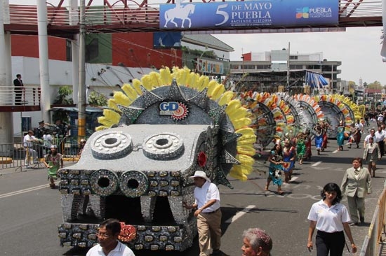De Los Fuertes al Parque Juárez, el desfile del 5 de mayo: SGG