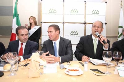 Moreno Valle pacta proyectos con el Consejo Nacional Agropecuario