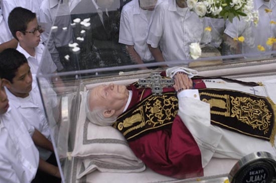 Reliquias de Juan Pablo II, 23 y 24 de septiembre en Puebla