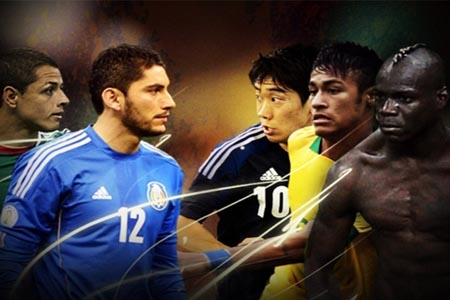 México, sus rivales en la Copa Confederaciones 2013
