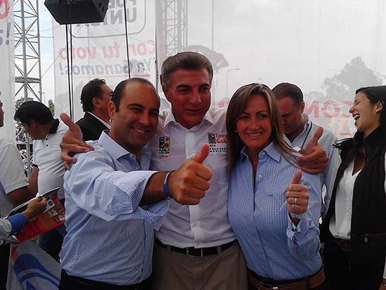 Aguilar Chedraui cierra campaña con Tony Gali