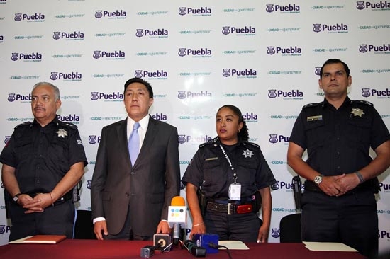 Una mujer al mando de Tránsito Municipal de Puebla