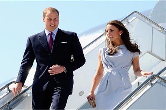 Kate y Guillermo conquistan a Los Ángeles