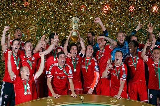 Bayern Múnich completó triplete de títulos