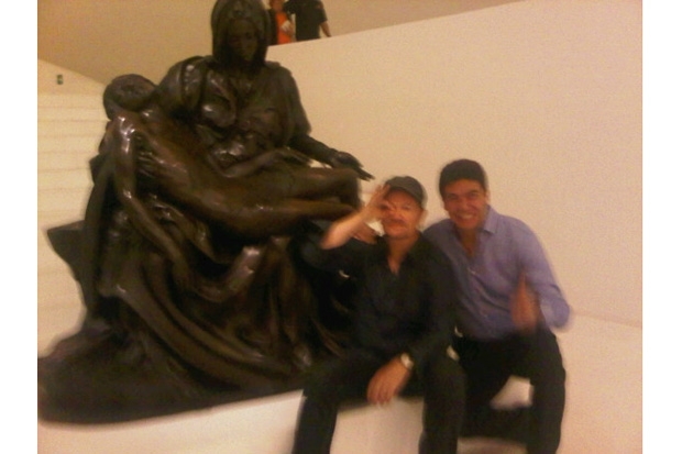 Bono recorrió el Museo Soumaya