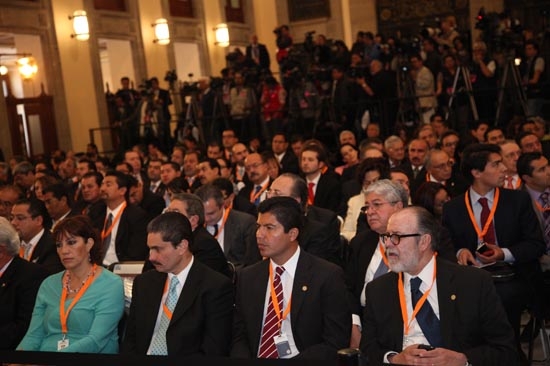 Rivera acudió a la XXXI Sesión del Consejo Nacional de Seguridad Pública