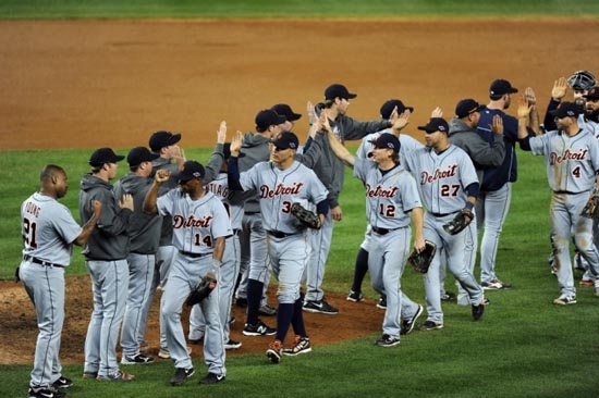 Detroit barrió a Yankees y se coronan en la Liga Americana