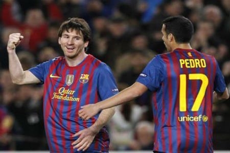 Messi impone marca de goles en juego de Champions