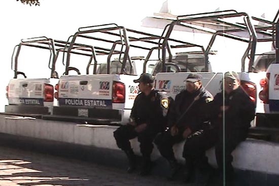 Puebla se queda sin vigilancia por el paro de policías y agentes viales