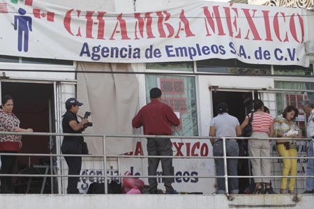 Chamba México, crece fraude; PGJ catea oficinas en Puebla