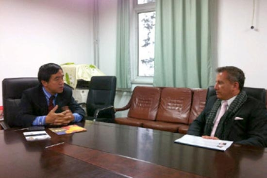 BUAP firma convenio con la Universidad de Estudios Internacionales de Beijin