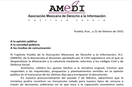 AMEDI pide revisar multa por daño moral