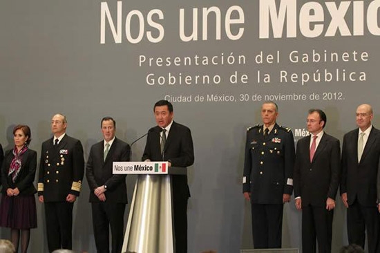 Este es el gabinete de Enrique Peña Nieto
