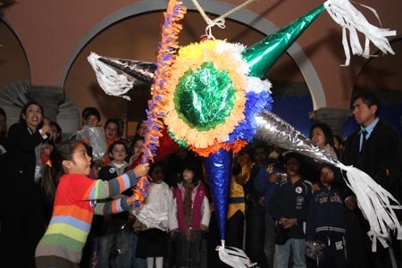 Posada tradicional en el Museo Amparo