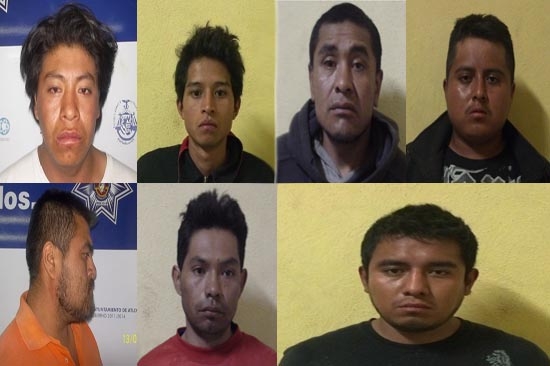 Arraigan a siete detenidos por asesinato de tres personas en Atlixco
